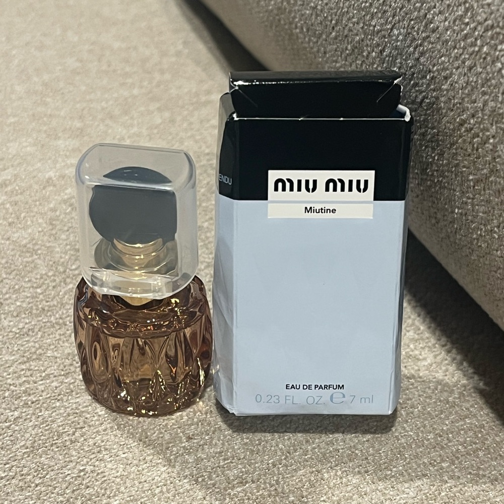 Miu Miu Miutine Mini 0.23 / .23oz 7ml ~ NIB